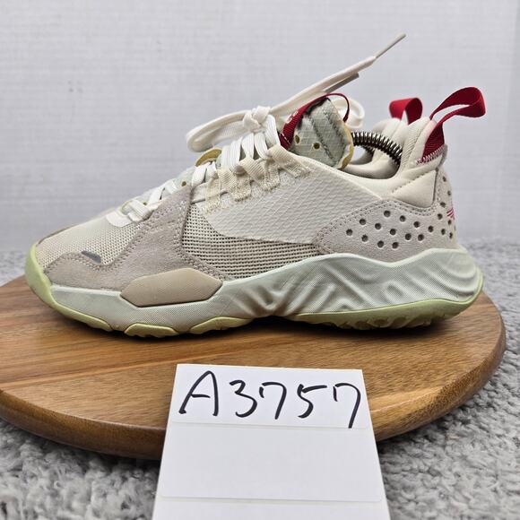 Jordan Womens 7 Delta SP Sail Red Casual Daily Lifestyle Sneaker CT1003-100 - Picture 1 of 13